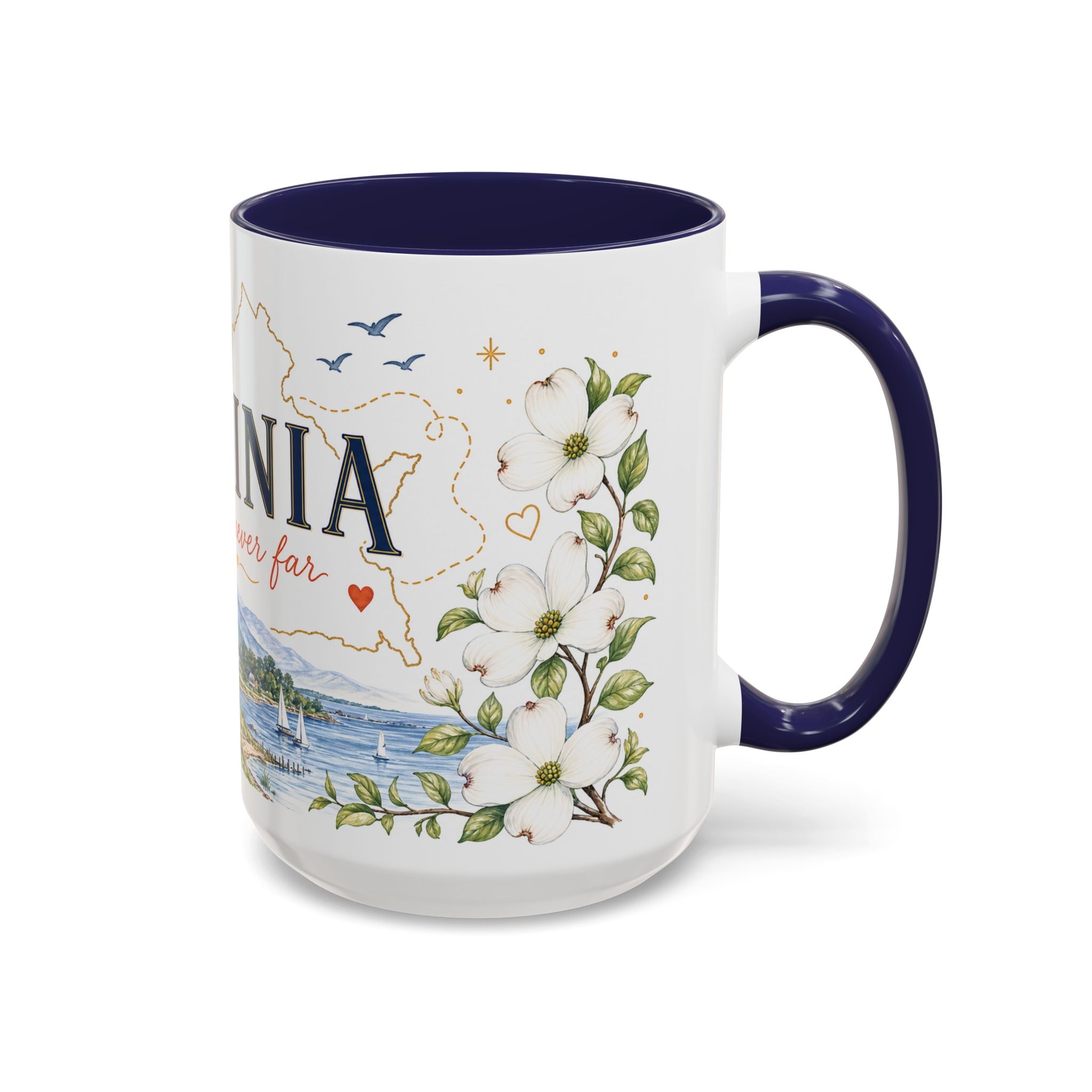 Virginia Home State Mug | Moving Away, Long Distance Friendship Gift Cup