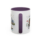 Dhaka Coffee Mug | Bangladesh Souvenir Travel Gift | Accent Color Ceramic 11oz 15oz