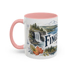 Finger Lakes Mug, New York Travel Souvenir, Bucket List Gift, Accent Ceramic Coffee Mug 11oz 15oz