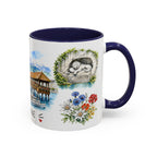 Lucerne Illustrated Travel Mug | City Souvenir Accent Coffee Mug | 11oz 15oz Ceramic Cup