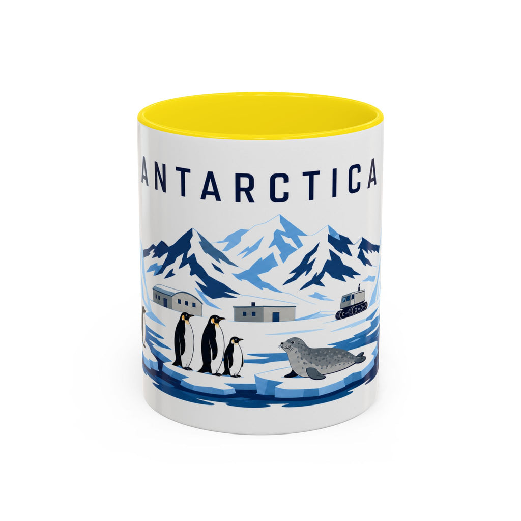 Antarctica Coffee Mug | Travel Souvenir Accent Mug | Country Gift Ceramic Cup 11oz 15oz