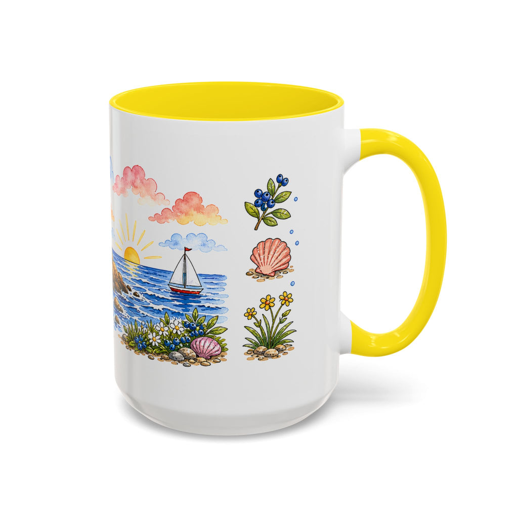 Acadia National Park Mug | US Travel Souvenir Accent Coffee Mug | 11oz 15oz Ceramic Cup