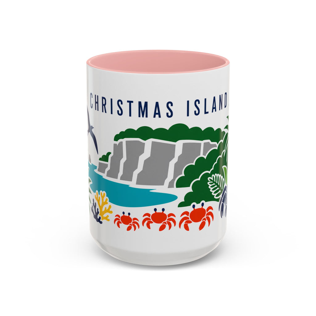 Christmas Island Coffee Mug | Travel Souvenir Accent Mug | Country Gift Ceramic Cup 11oz 15oz