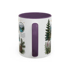 Banff Lake Louise Coffee Mug | Travel Destination Souvenir Gift | Accent Color Ceramic 11oz 15oz