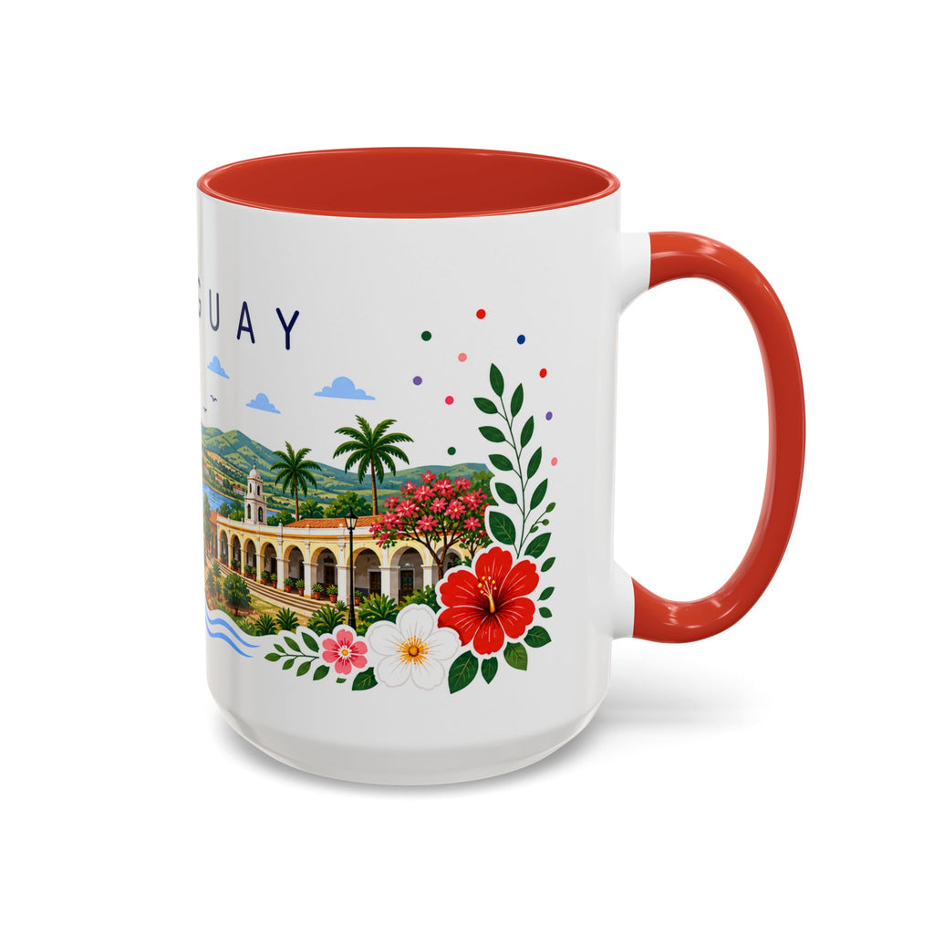 Paraguay Coffee Mug | Travel Souvenir Accent Mug | Place Gift Ceramic Cup 11oz 15oz