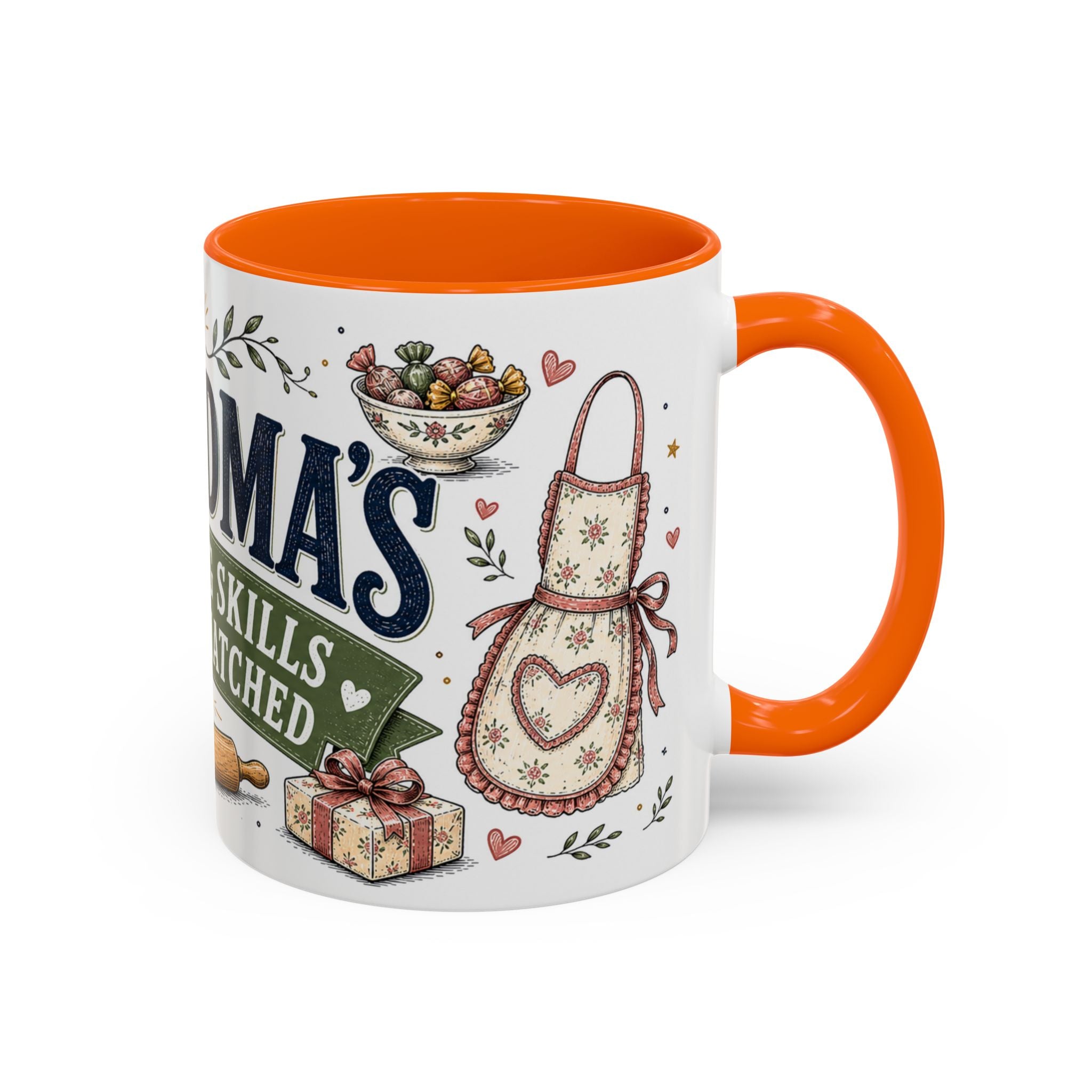 Grandma's Spoiling Skills Are Unmatched Coffee Mug | Funny Gift From Grandkids | Accent Ceramic 11oz 15oz
