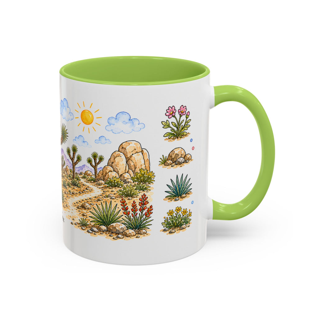 Joshua Tree National Park Mug | US Travel Souvenir Accent Coffee Mug | 11oz 15oz Ceramic Cup