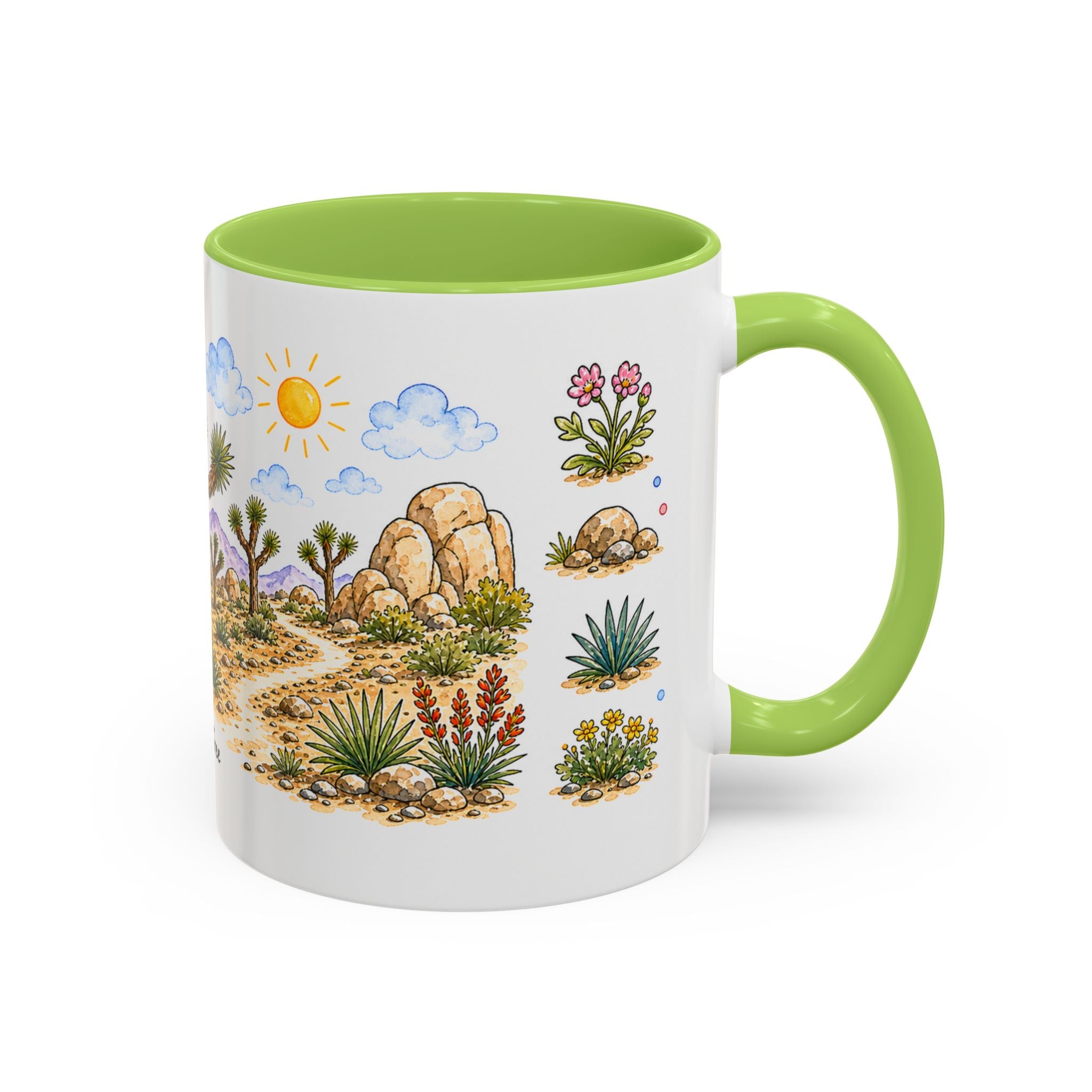 Joshua Tree National Park Mug | US Travel Souvenir Accent Coffee Mug | 11oz 15oz Ceramic Cup