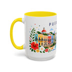 Puerto Rico Coffee Mug | Travel Souvenir Accent Mug | Place Gift Ceramic Cup 11oz 15oz