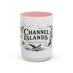 Channel Islands National Park Coffee Mug | California Island Wildlife Marine Gift | Accent Color Ceramic 11oz 15oz