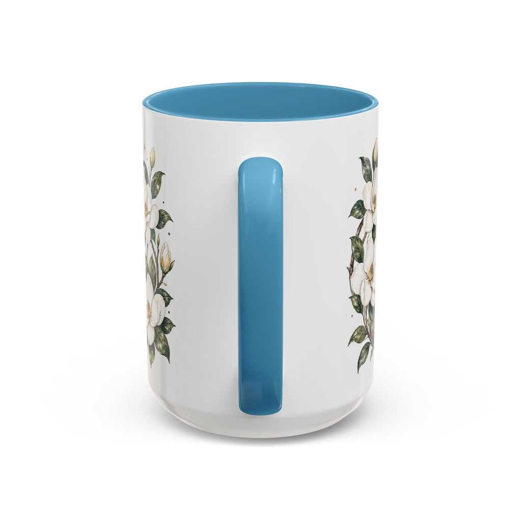 Mississippi State Map Mug | Moving Away, Homesick Gift | Botanical Accent Coffee Cup