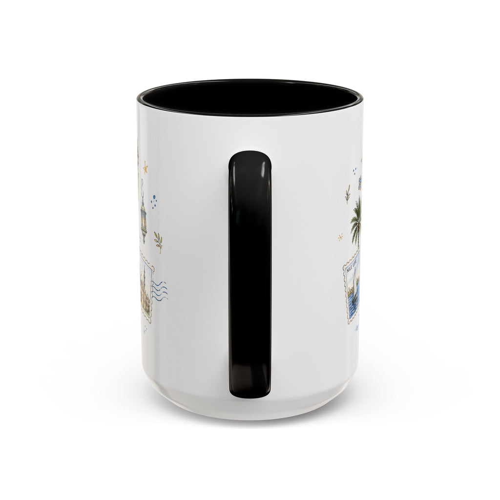 Cairo Coffee Mug | Egypt Souvenir Travel Gift | Accent Color Ceramic 11oz 15oz