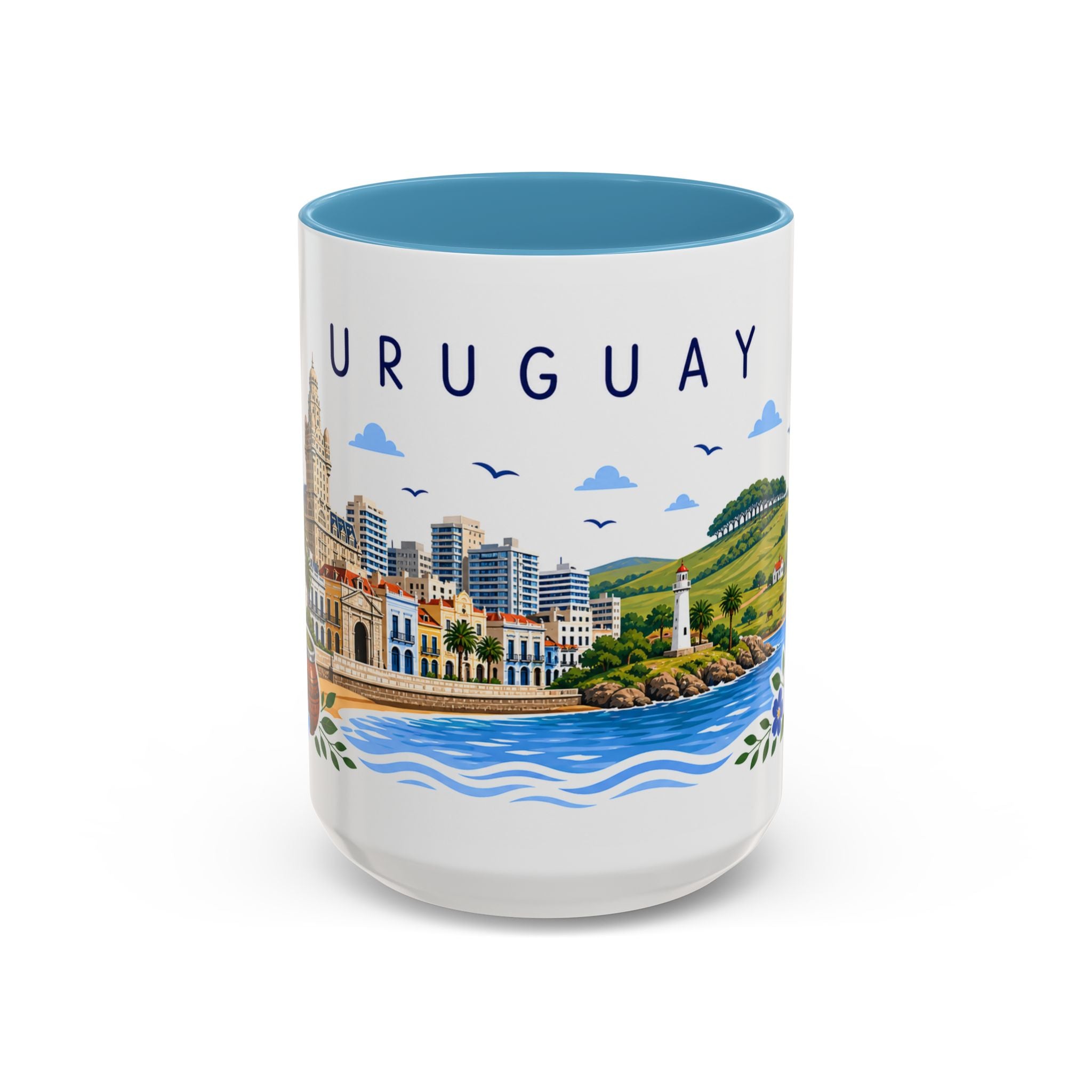 Uruguay Coffee Mug | Travel Souvenir Accent Mug | Place Gift Ceramic Cup 11oz 15oz