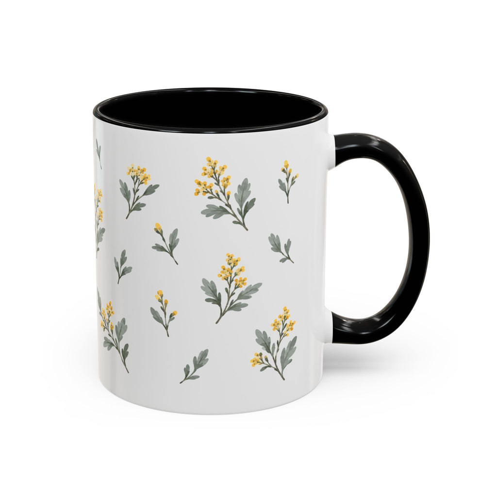 Nevada Sagebrush Mug, State Flower Floral Coffee Cup, 11oz Botanical Gift