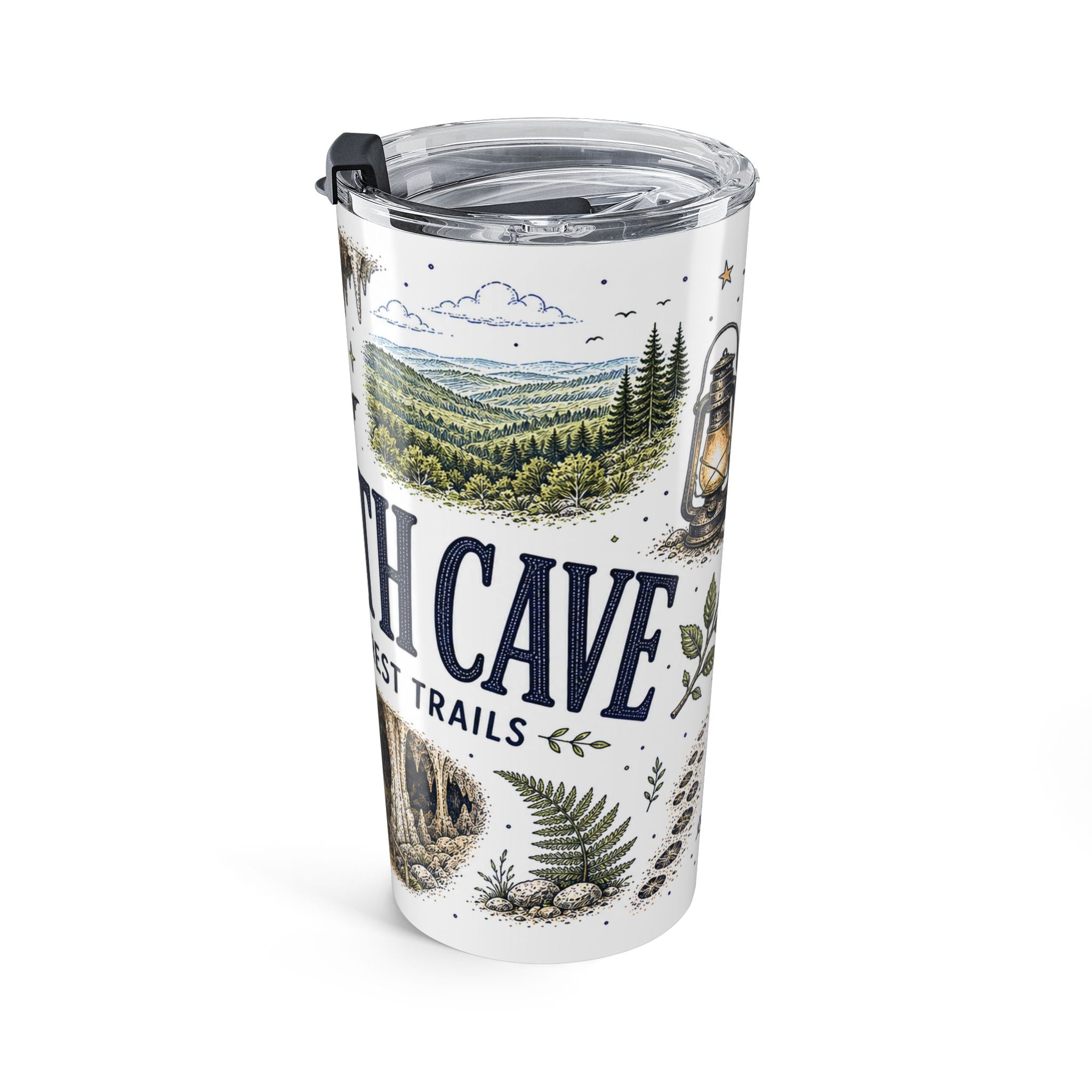 Mammoth Cave National Park 20oz Tumbler | Kentucky Cave Exploration Hiking Gift | Insulated Stainless Steel Travel Cup