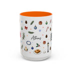 Athens Christmas Mug | Watercolor City Souvenir, Travel Gift (11oz/15oz)