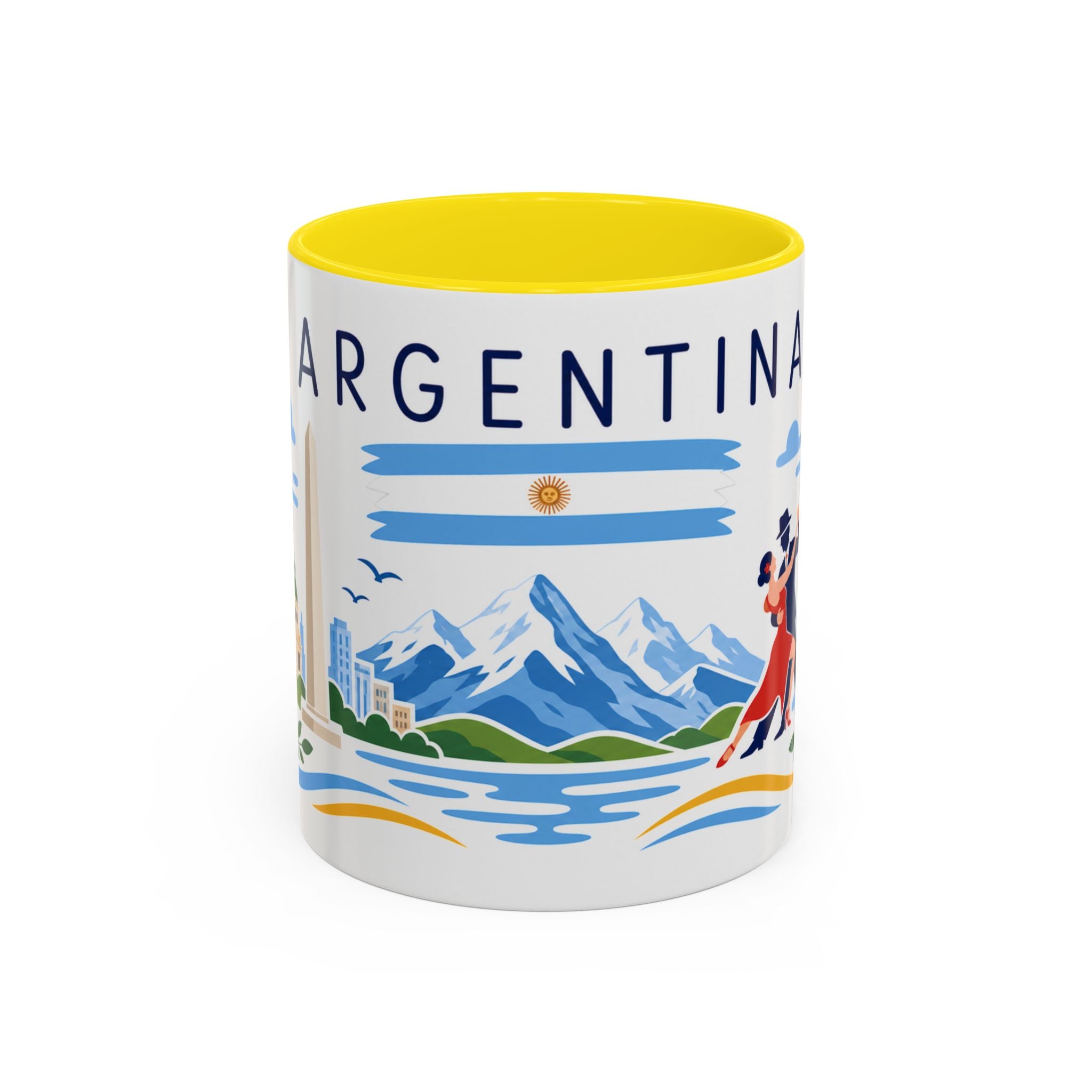 Argentina Coffee Mug | Travel Souvenir Accent Mug | Country Gift Ceramic Cup 11oz 15oz