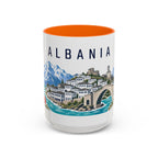Albania Coffee Mug | Travel Souvenir Accent Mug | Country Gift Ceramic Cup 11oz 15oz