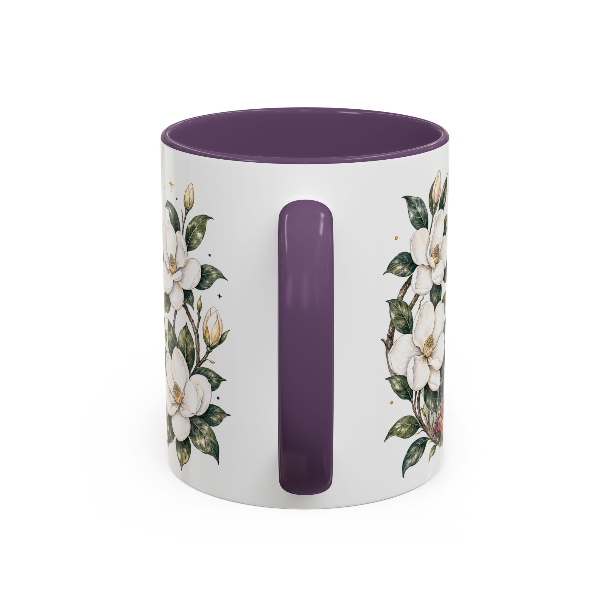 Mississippi State Map Mug | Moving Away, Homesick Gift | Botanical Accent Coffee Cup