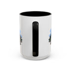 Lassen Volcanic National Park Coffee Mug | Solid Color Block Park Souvenir | 11oz 15oz Accent Mug