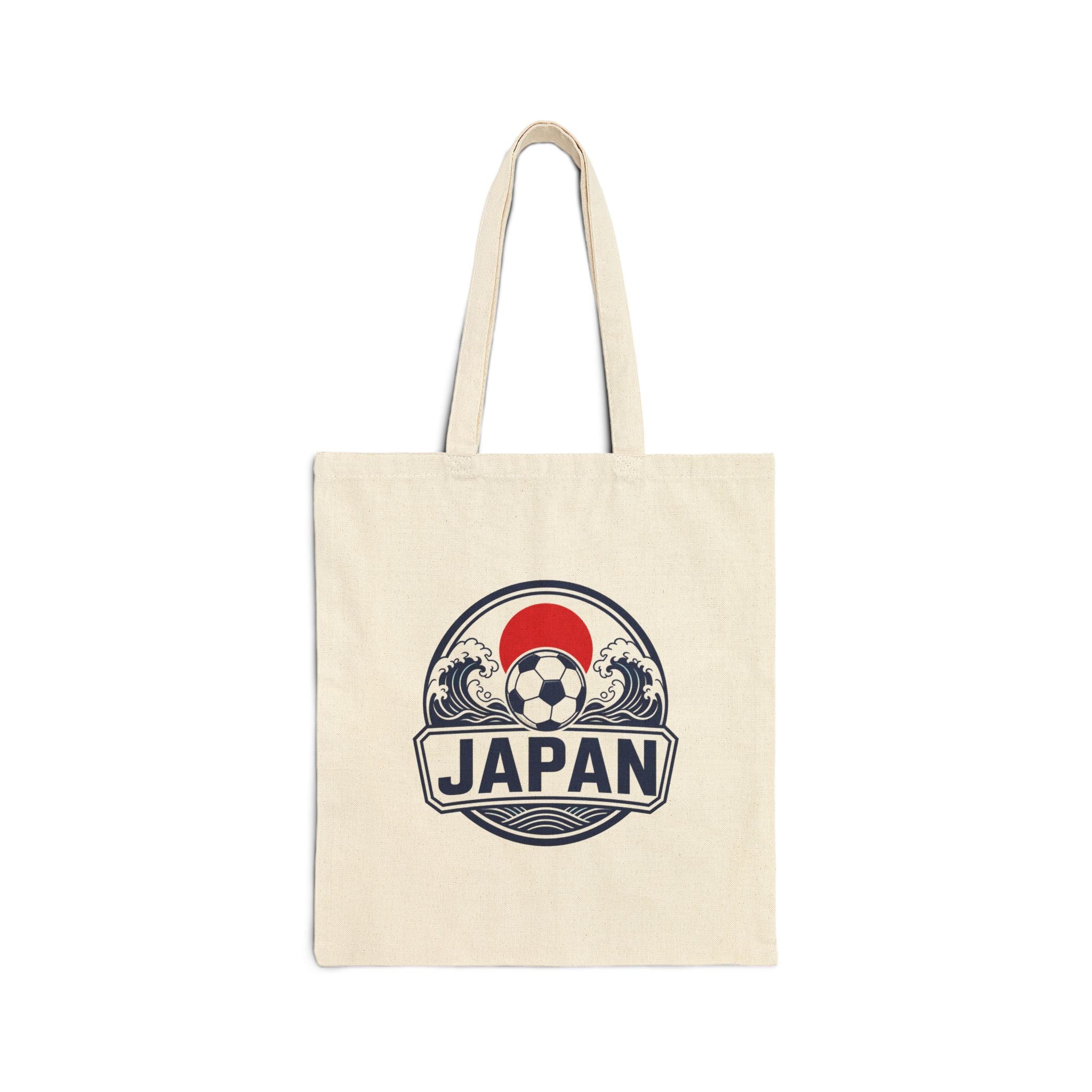 Japan Soccer Tote Bag | JAPAN Football Fan Gift | Country Supporter Tote Bag