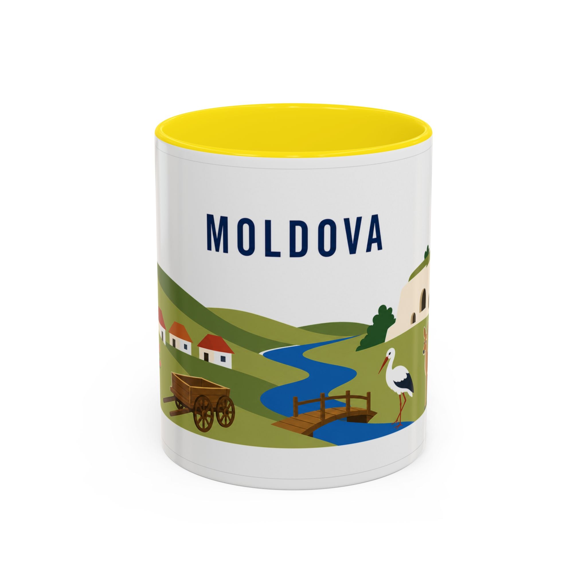 Moldova Coffee Mug | Travel Souvenir Accent Mug | Country Gift Ceramic Cup 11oz 15oz