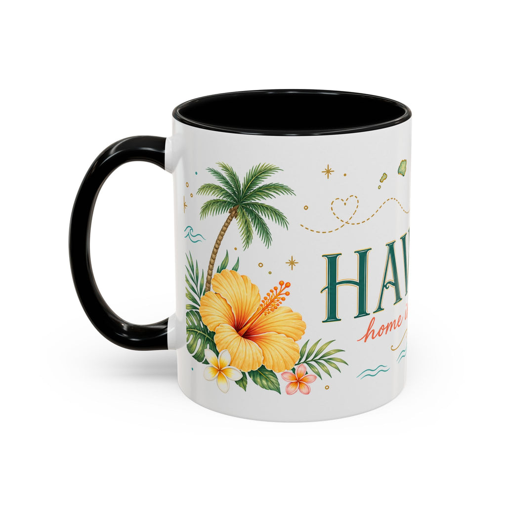 Hawaii State Map Mug | Moving Away Gift | Long Distance Friendship Coffee Cup