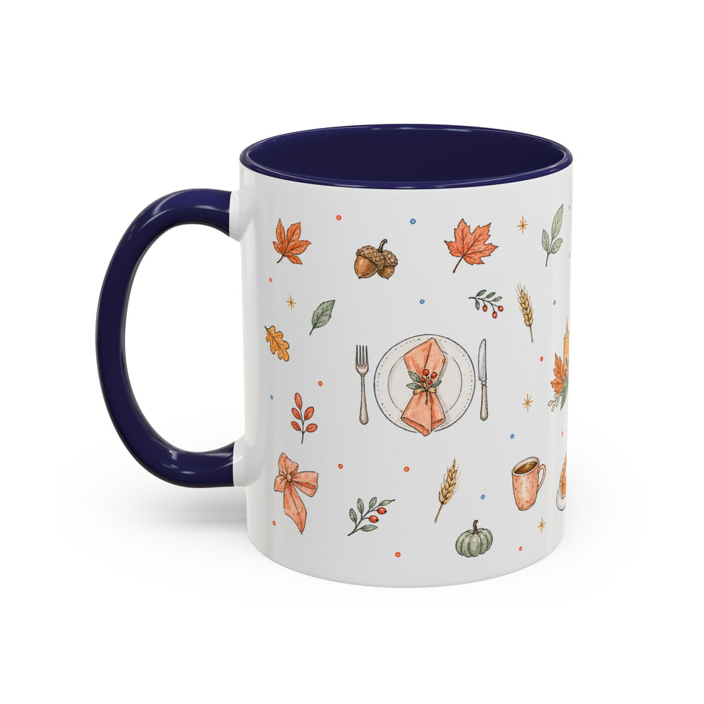 Thanksgiving Host Mug | Cozy Watercolor Gathering Gift | Autumn Accent Cup 11oz 15oz