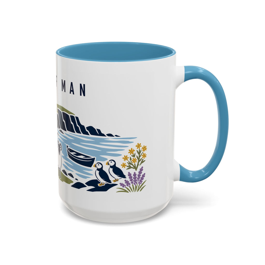 Isle of Man Coffee Mug | Travel Souvenir Accent Mug | Country Gift Ceramic Cup 11oz 15oz
