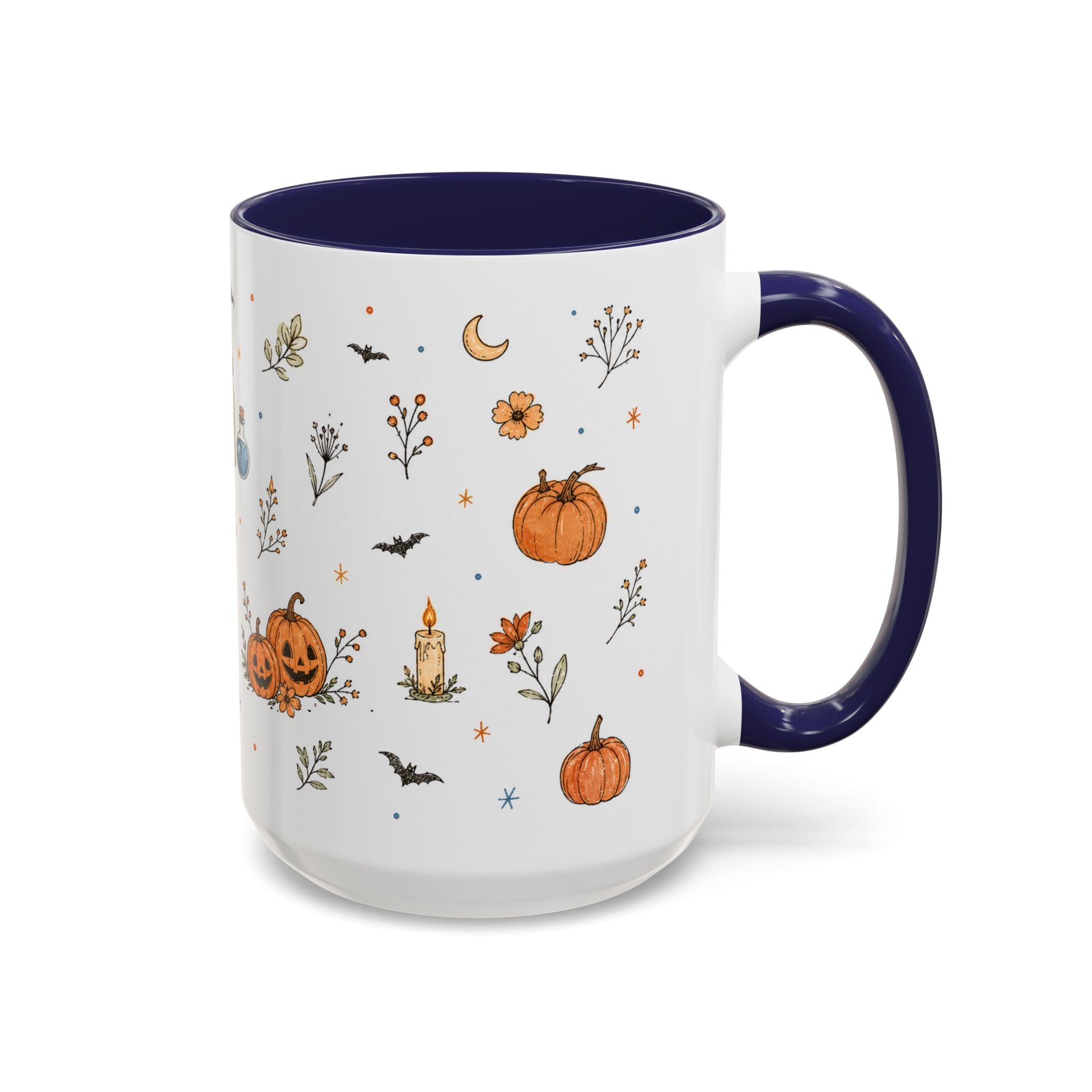 Cute Halloween Mug | Friendly Ghost Potion Watercolor Gift | Magic Accent Cup 11oz 15oz