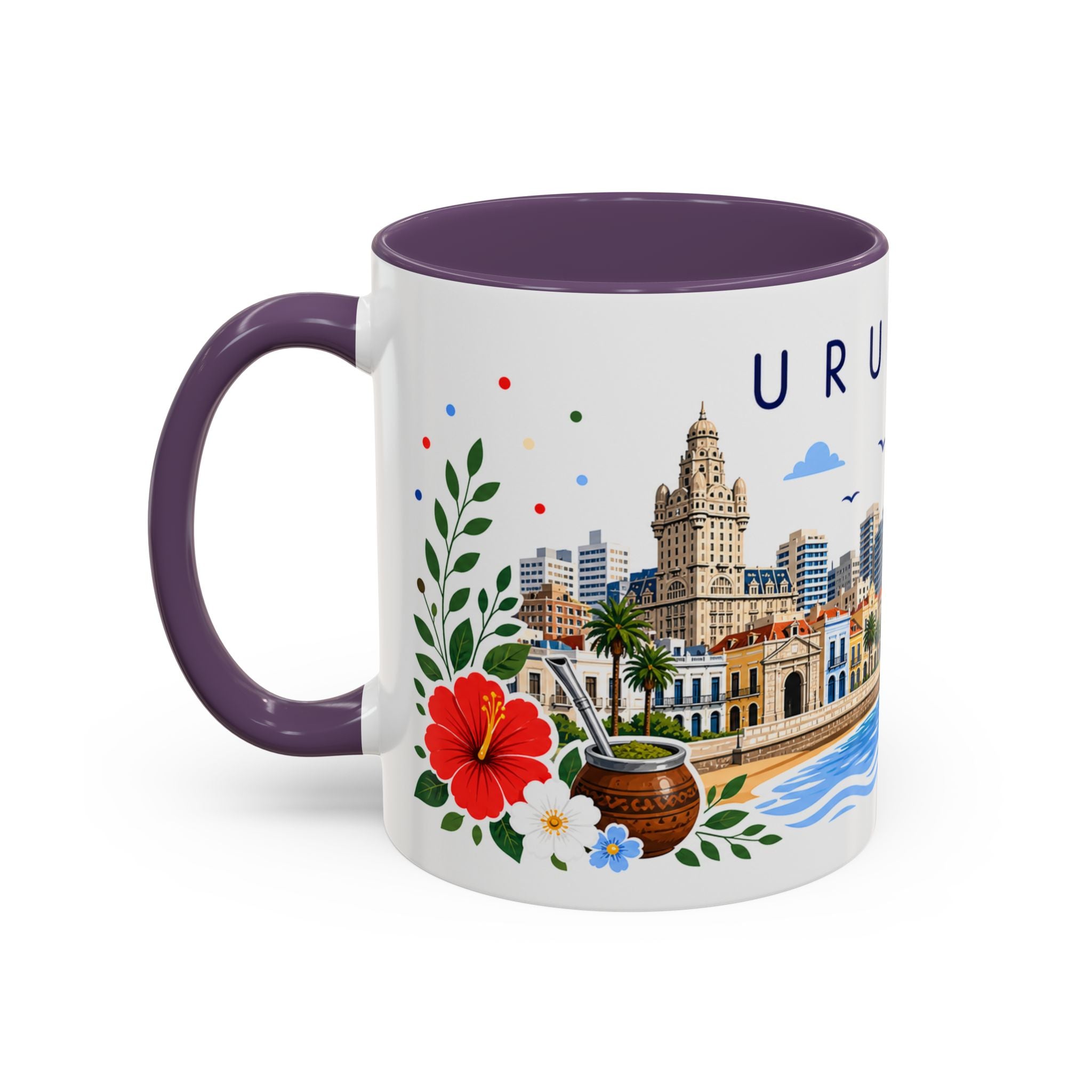 Uruguay Coffee Mug | Travel Souvenir Accent Mug | Place Gift Ceramic Cup 11oz 15oz