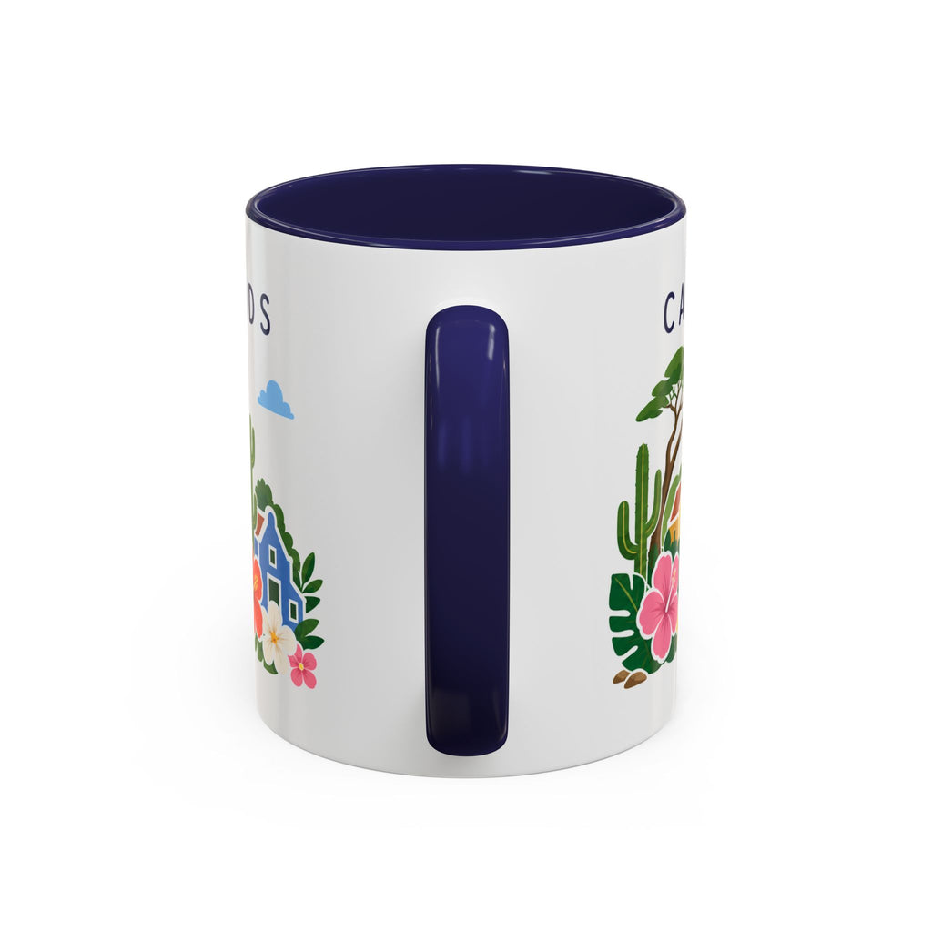 Caribbean Netherlands Coffee Mug | Travel Souvenir Accent Mug | Country Gift Ceramic Cup 11oz 15oz