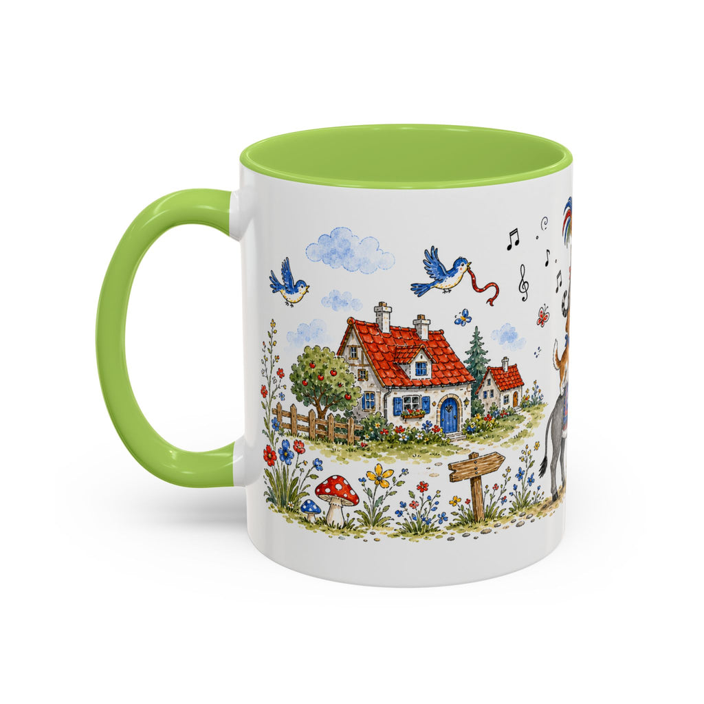 Bremen Town Musicians Mug | Storybook Accent Coffee Mug | EveryLegend