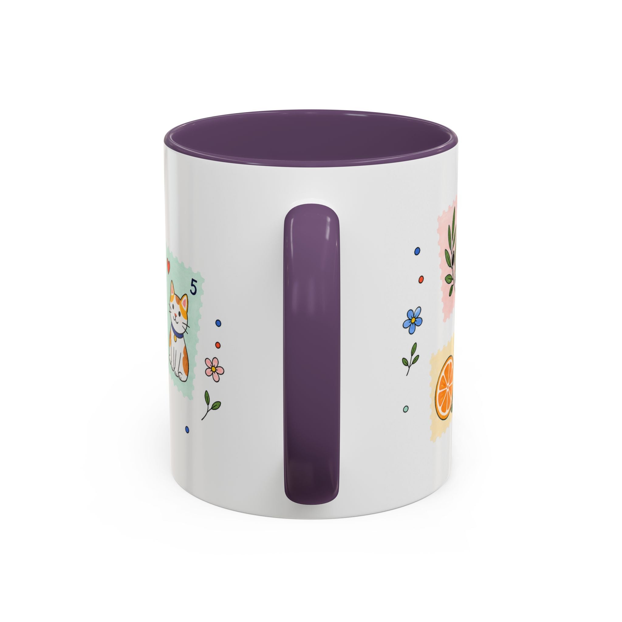 Athens Coffee Mug | Postage Stamp Collage Mug | Travel Souvenir Accent Cup 11oz 15oz