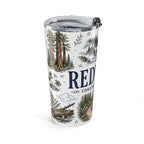 Redwood National Park 20oz Tumbler | California Coastal Forest Hiking Gift | Insulated Stainless Steel Travel Cup