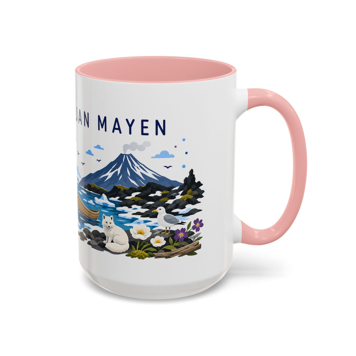 Svalbard & Jan Mayen Coffee Mug | Travel Souvenir Accent Mug | Country Gift Ceramic Cup 11oz 15oz