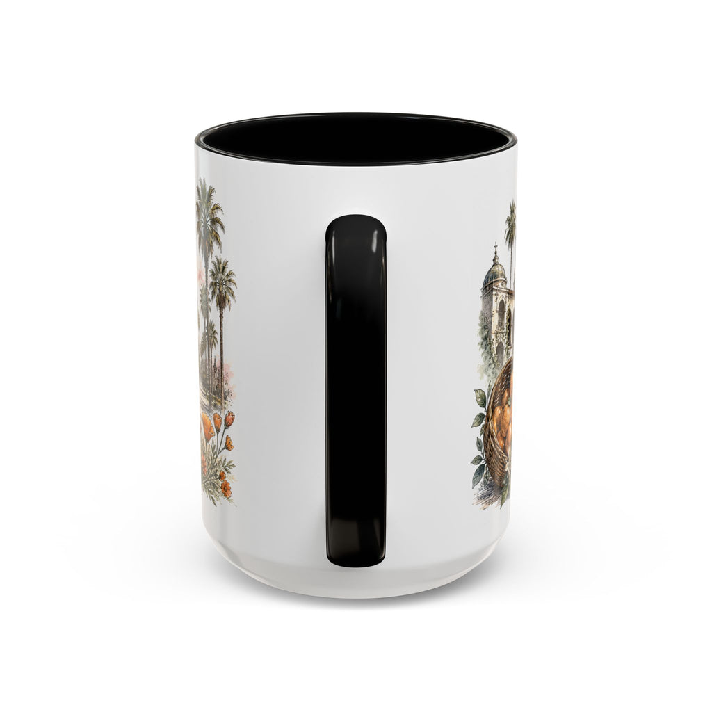 Riverside Coffee Mug | United States Travel Souvenir | Vintage Illustrated City Gift | 11 oz 15 oz Accent Mug