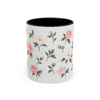 Indiana Peony Mug, State Flower Floral Coffee Cup, 11oz Botanical Gift