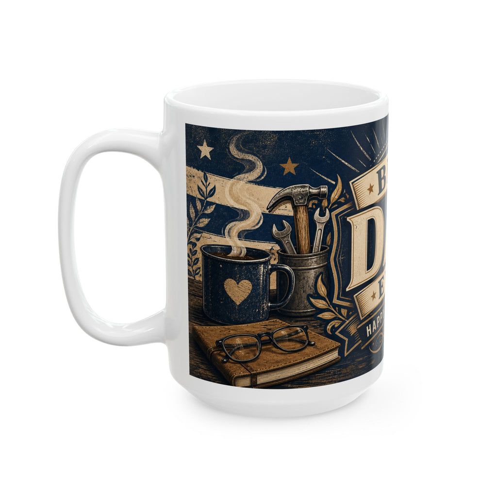 Best Dad Ever Father's Day Coffee Mug | Dad Gift | Ceramic 11oz 15oz Cup