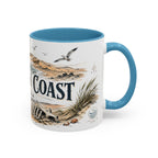 Skeleton Coast Mug, Namibia Travel Souvenir, Bucket List Gift, Accent Ceramic Coffee Mug 11oz 15oz