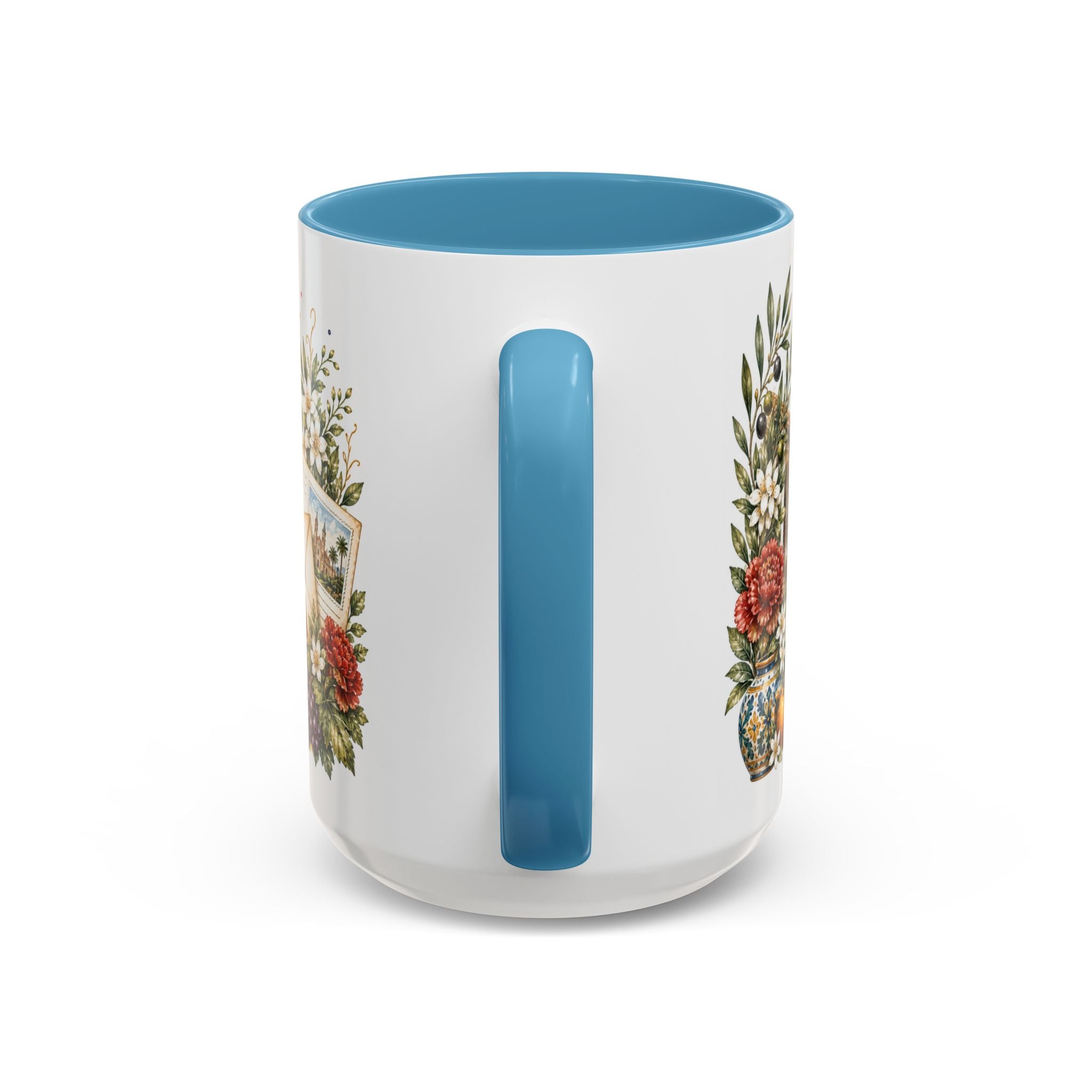 Spain Home Country Mug | Moving Away Gift | Long Distance Friendship | 11 oz 15 oz Accent Mug