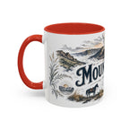 Mount Bromo Mug, Indonesia Travel Souvenir, Bucket List Gift, Accent Ceramic Coffee Mug 11oz 15oz
