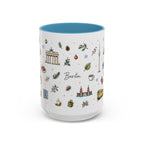 Berlin Christmas Mug | Watercolor City Souvenir, Travel Gift (11oz/15oz)
