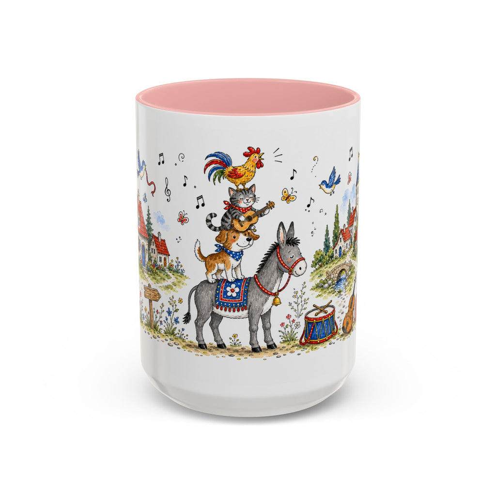 Bremen Town Musicians Mug | Storybook Accent Coffee Mug | EveryLegend