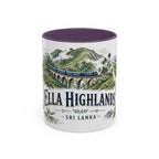 Ella Highlands Mug, Sri Lanka Travel Souvenir, Bucket List Gift, Accent Ceramic Coffee Mug 11oz 15oz