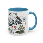 Galapagos Islands Coffee Mug | Travel Destination Souvenir Gift | Accent Color Ceramic 11oz 15oz