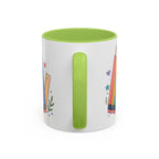 Personalized First Year Teacher Mug | Custom Name Pencil Coffee Cup