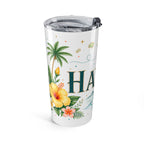 Hawaii State Flower 20oz Tumbler | Hawaii Botanical Gift | Insulated Stainless Steel Travel Cup
