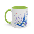 France Coffee Mug | Travel Souvenir Accent Mug | Country Gift Ceramic Cup 11oz 15oz