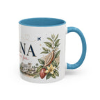 Ghana Home Country Mug | Moving Away Gift | Long Distance Friendship | 11 oz 15 oz Accent Mug